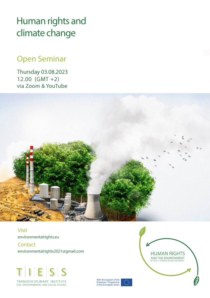Open seminar | Human rights and climate change